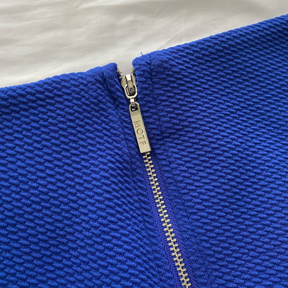 Motf Pencil Skirt Royal Blue